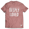 Deeply Loved Heather Mauve Tee