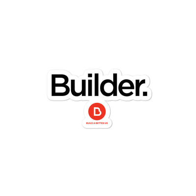 Builders Bubble-free stickers